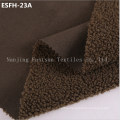 Plain Col Suede Bonded Faux Fur Esfh-07A